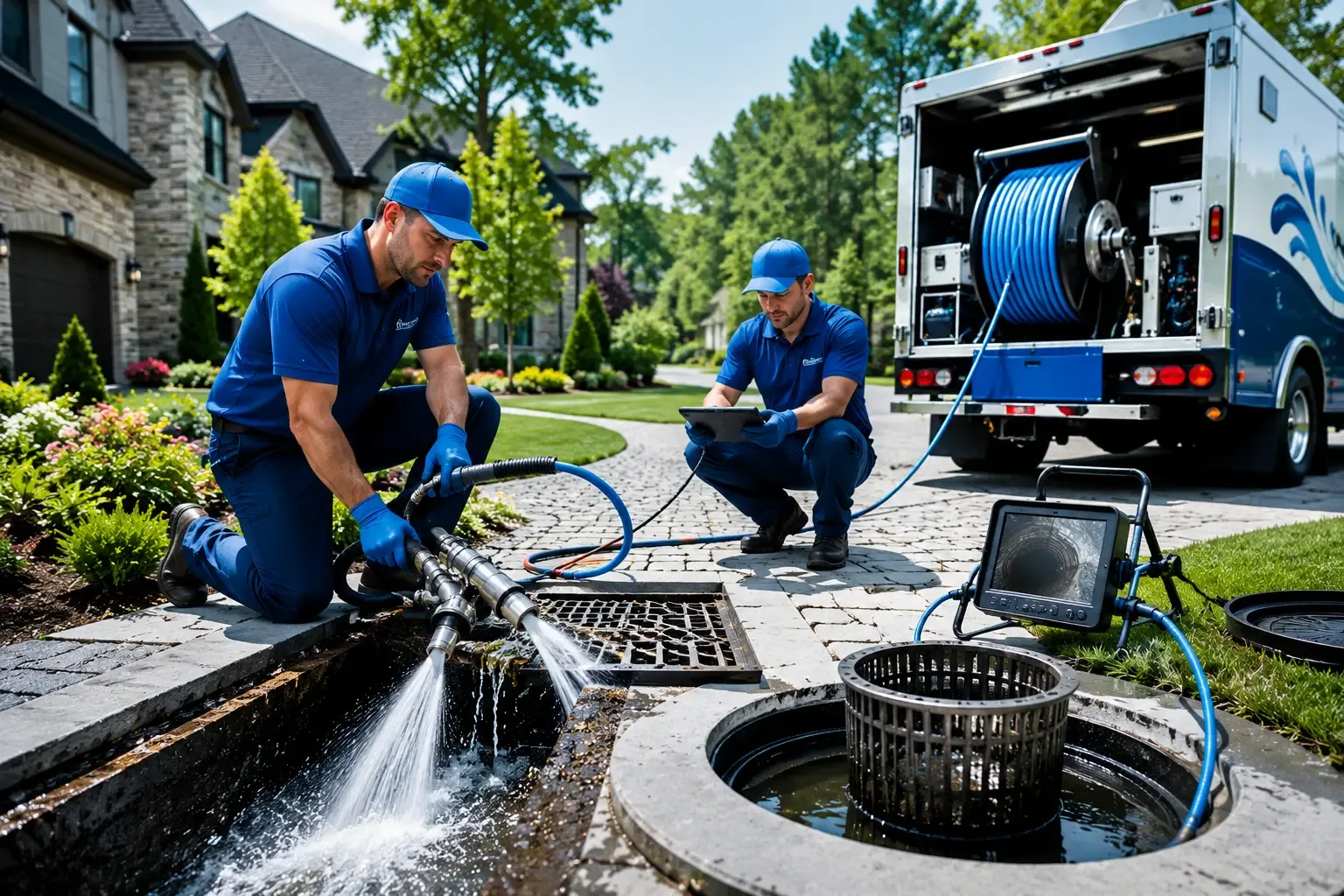 Local outdoor drain cleaning professionals in Hillsboro, WI